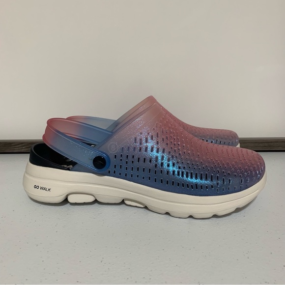 Skechers Foamies Go Walk 5 “Glowing Star”-Size 8 NWT - Picture 1 of 10